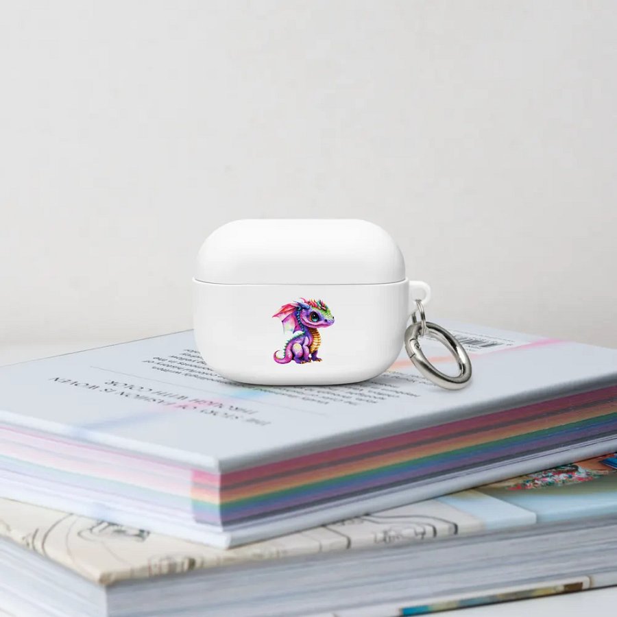 Multicolored Dragon Airpods Case by Treasure Pie product image (10)