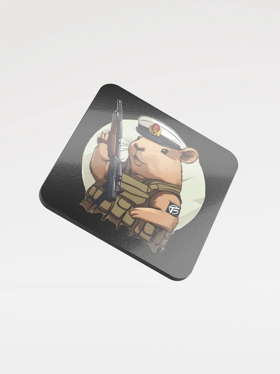 TopFrag™ Cappy Glossed Cork Coaster product image (3)