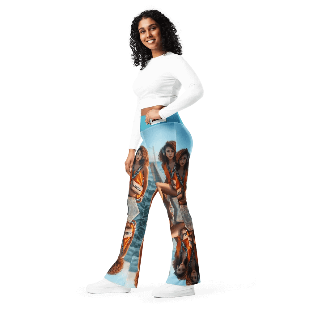 Mirrored Reflection Flare Leggings product image (4)