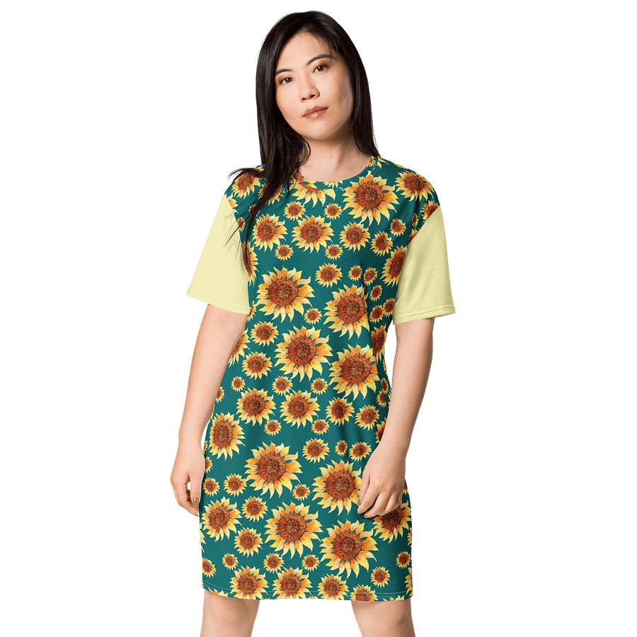 Sunflower Oversized T-Shirt Dress product image (2)