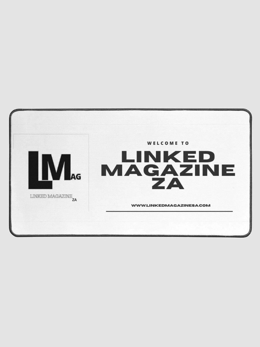 LM Mag Desk Mat - Welcome to Linked Magazine ZA product image (1)