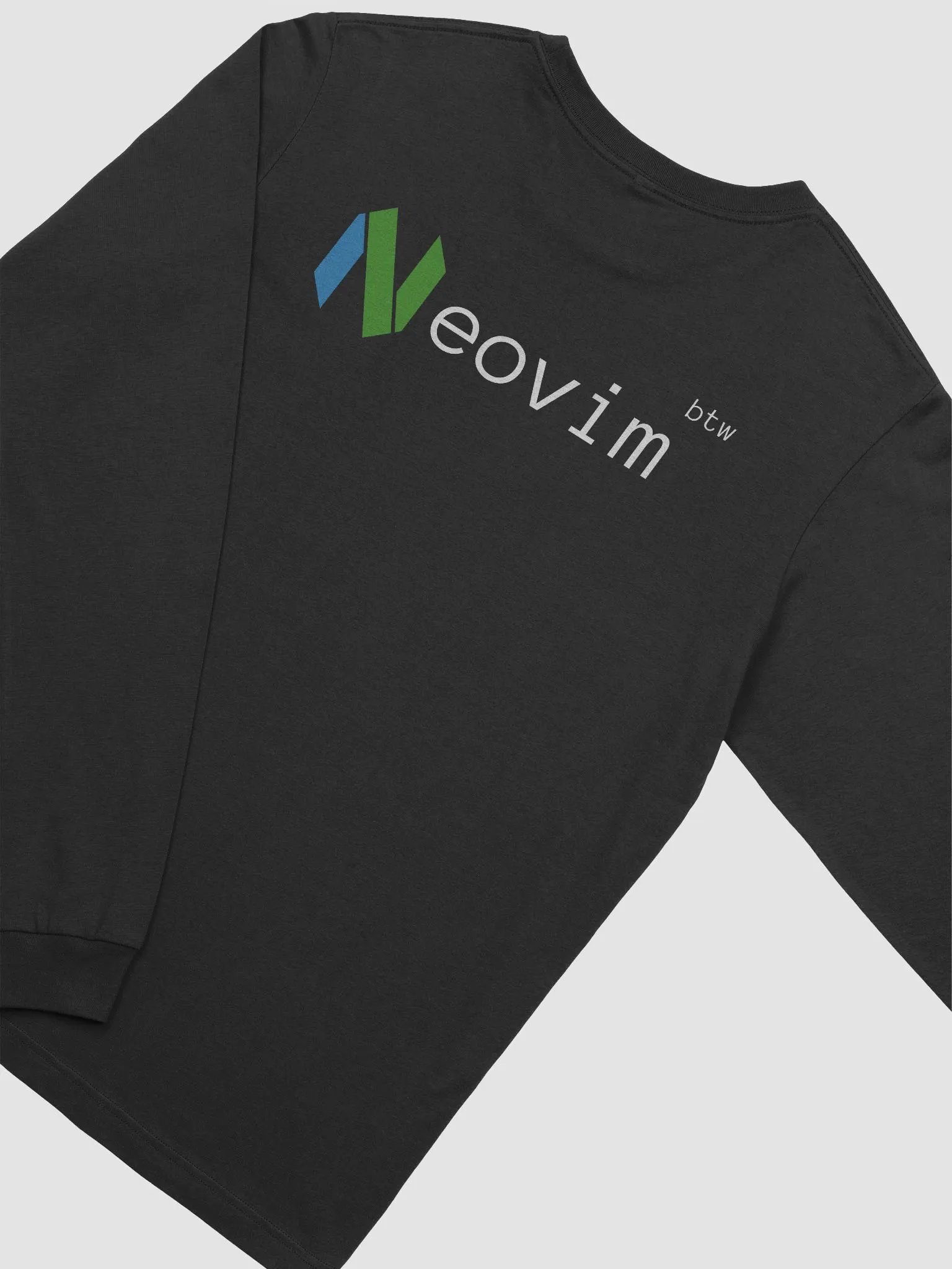 NeovimBTW - I Use Neovim(btw) Long Sleeve Tee product image (4)