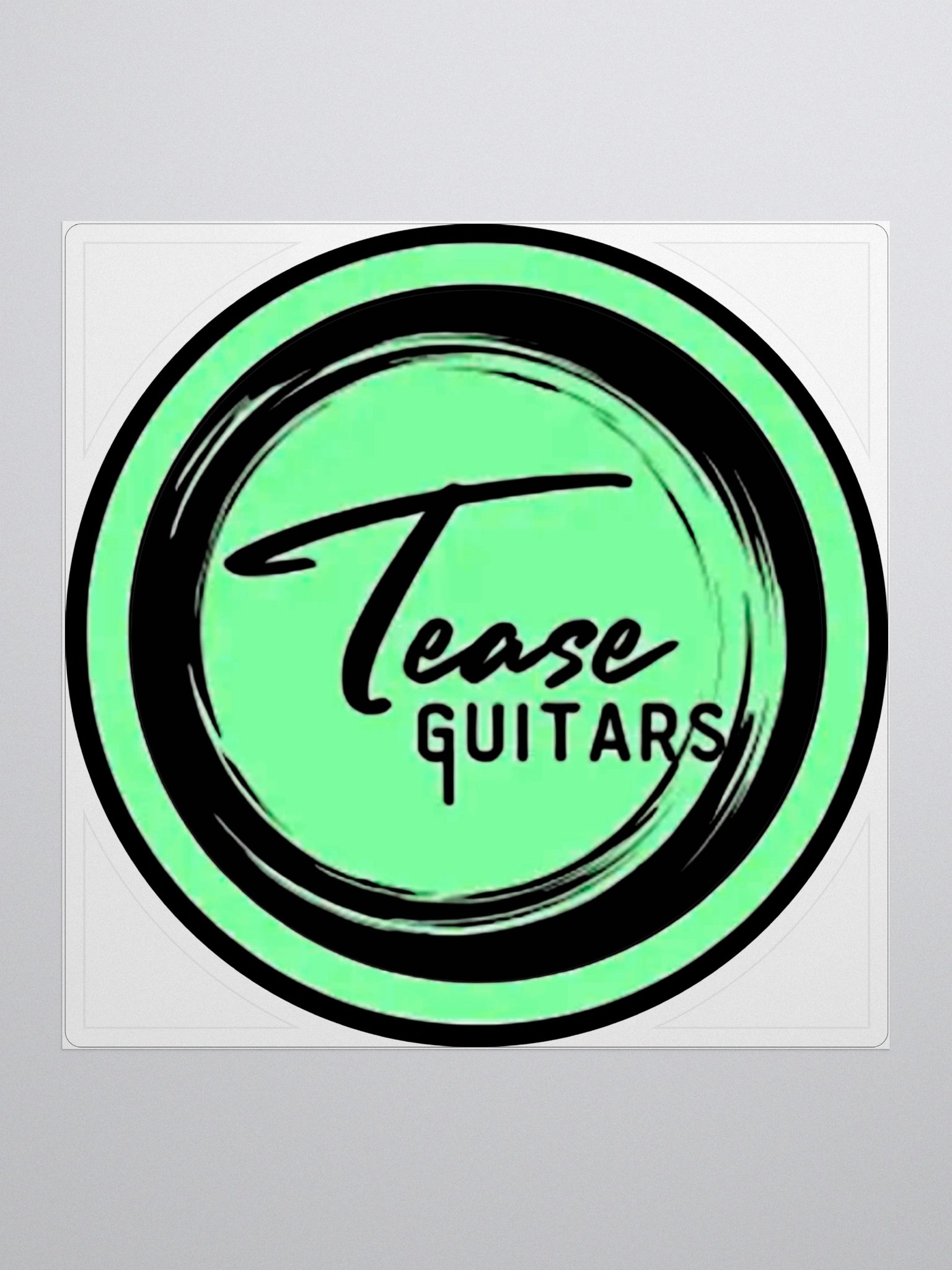 Tease Guitars CD Sticker product image (1)