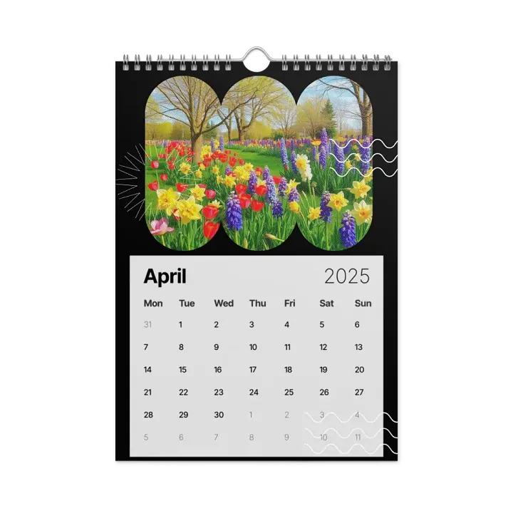 SEASONAL NATURE WALL CALENDAR 2025 product image (1)