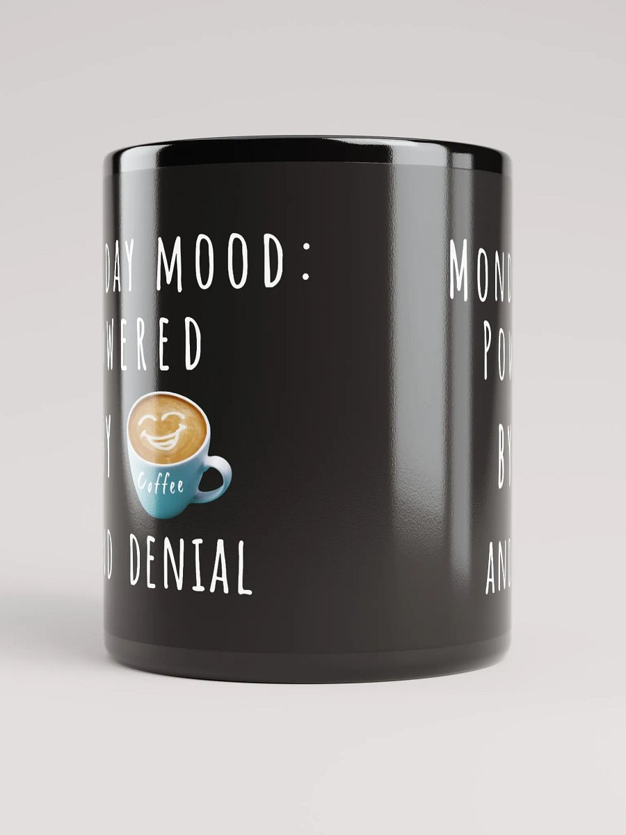 Funny Monday Mood Coffee black glossy Mug product image (5)