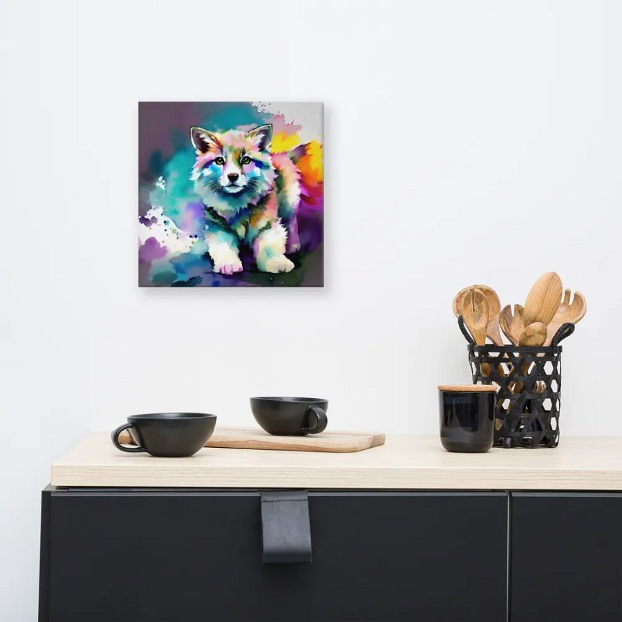 Cute Dog Digital Painting - v4 product image (8)