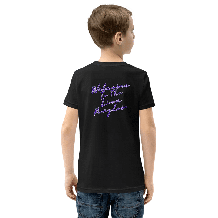 KIDS PURPLE LION LOGO T product image (2)