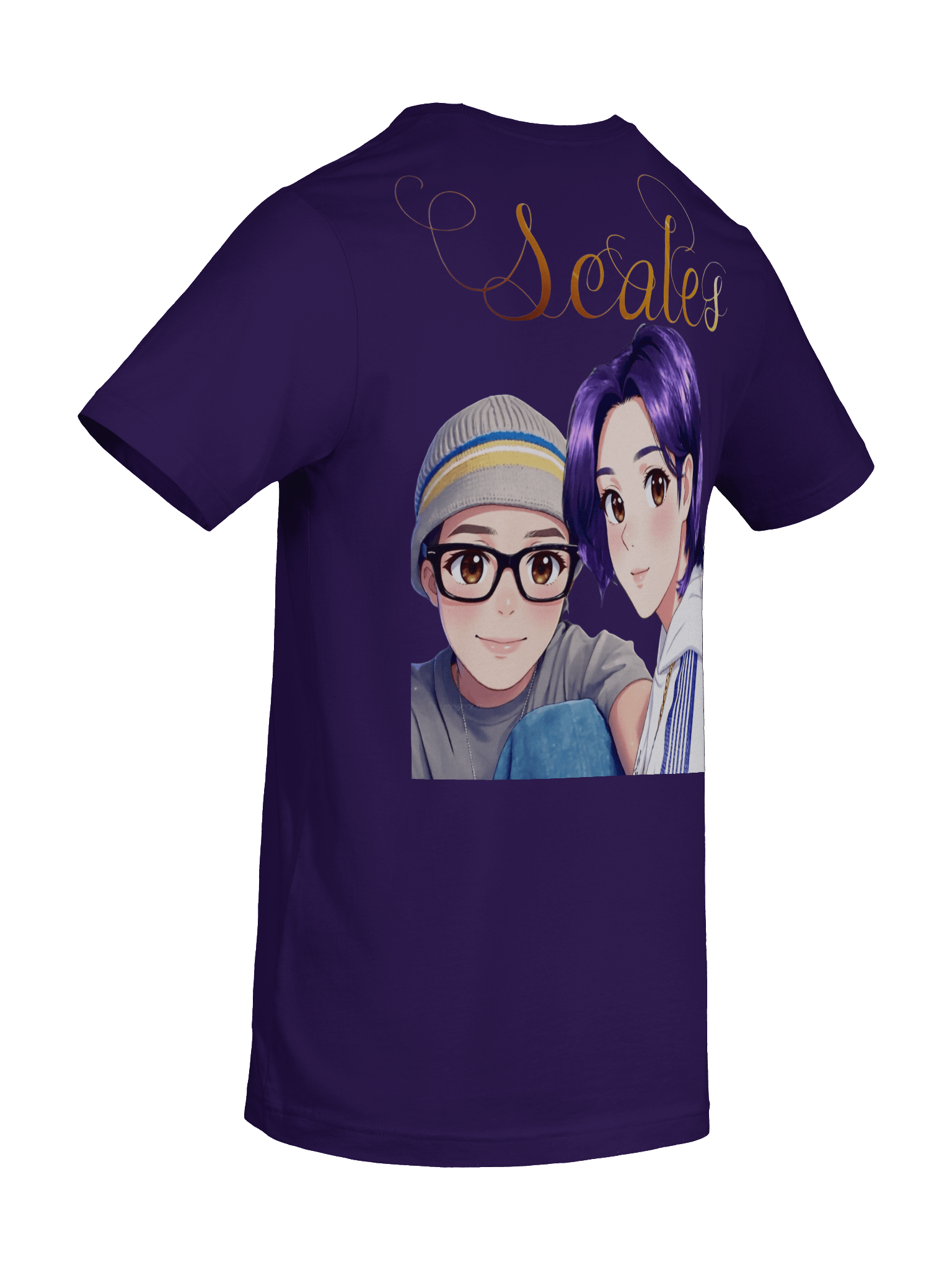 Scales Purple Rain T-Shirt product image (49)