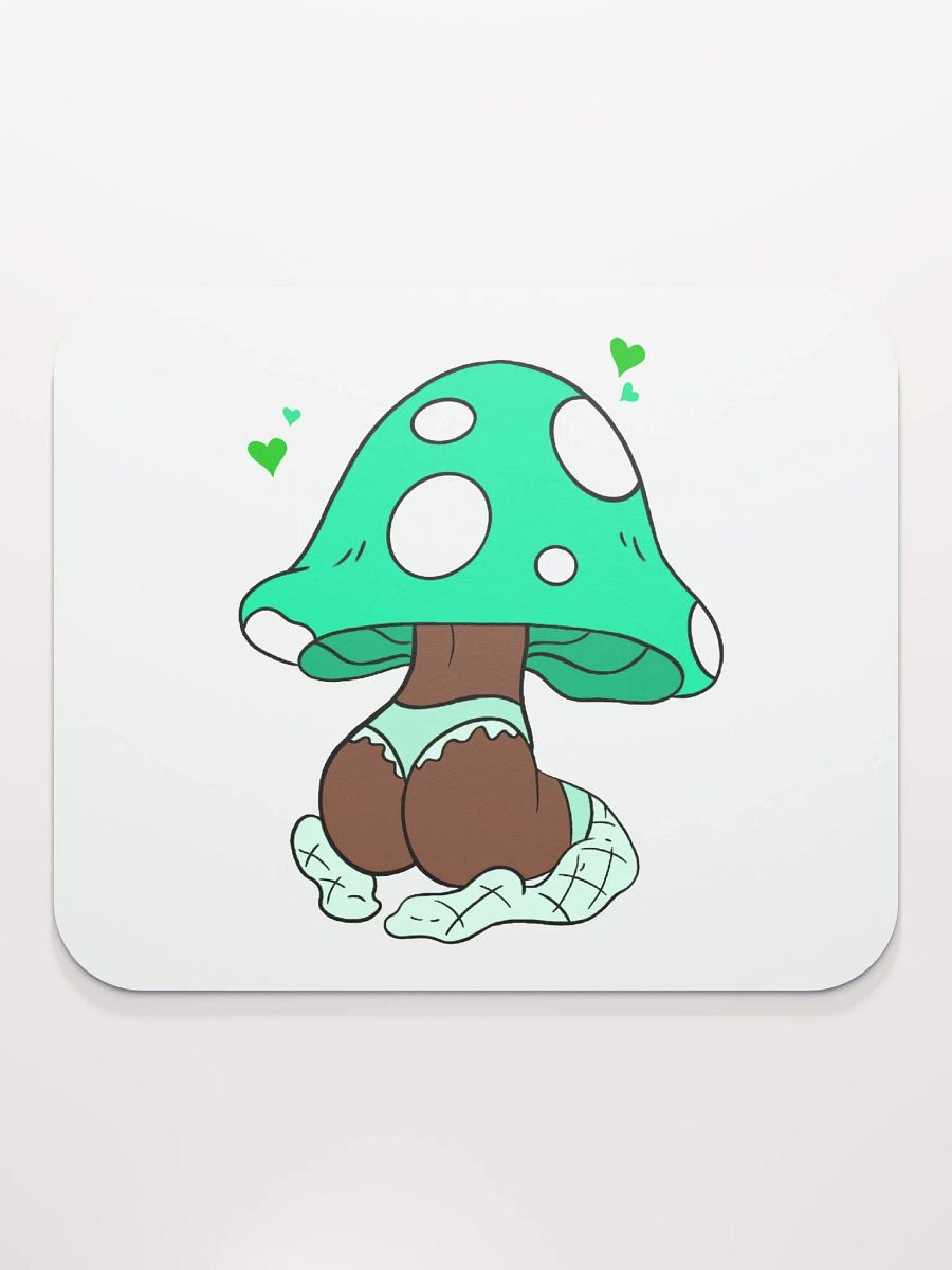 Mushroom Baddie Desk Mat - Teal product image (2)