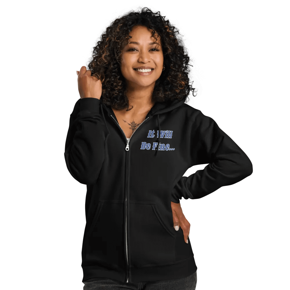 It Will Be Fine Zip Hoodie product image (5)