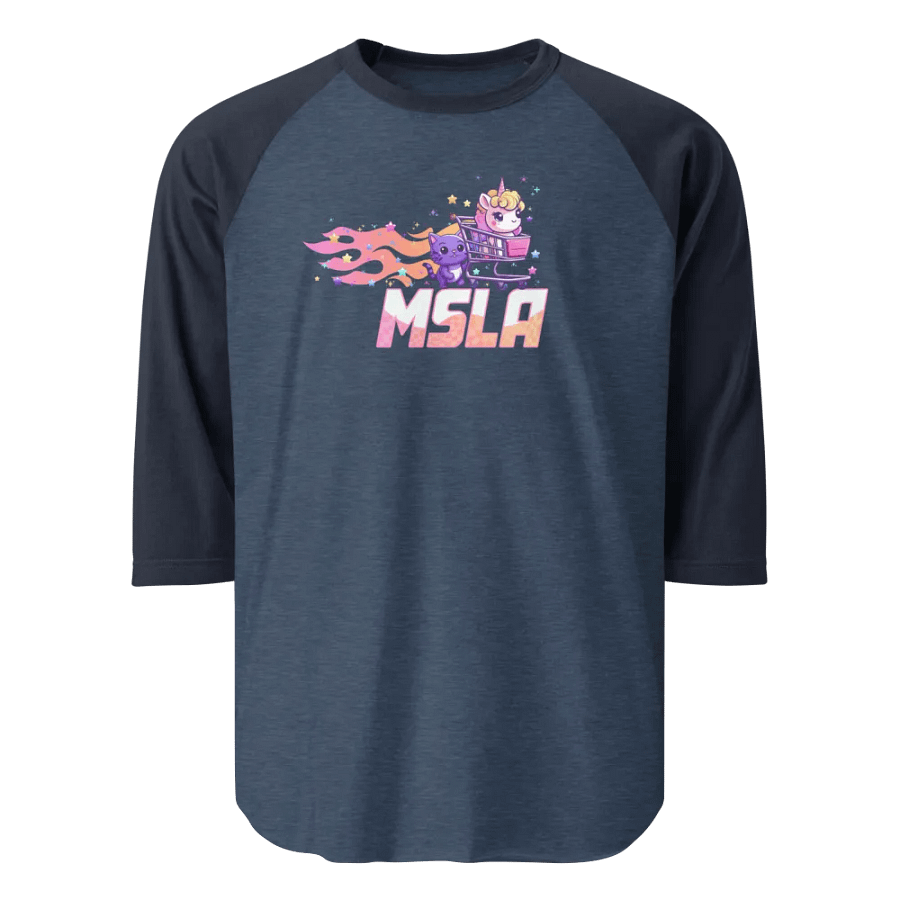 MSLA Sparkles Amigos - Jersey Raglan Tee product image (12)