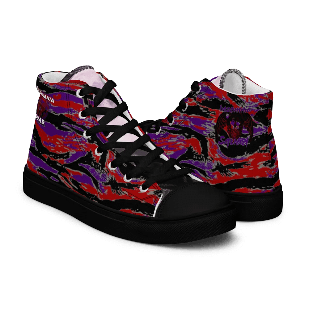 Men's Tiger Stripe Insomnia Squad Canvas Hi-Tops product image (11)