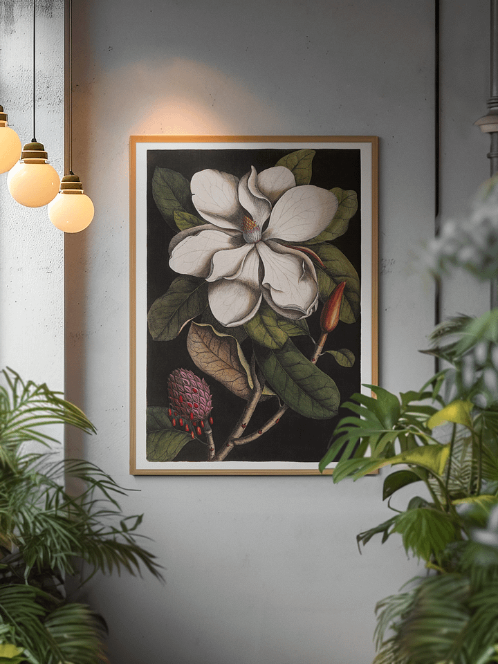 Vintage Flowers Matte Poster Print product image (1)