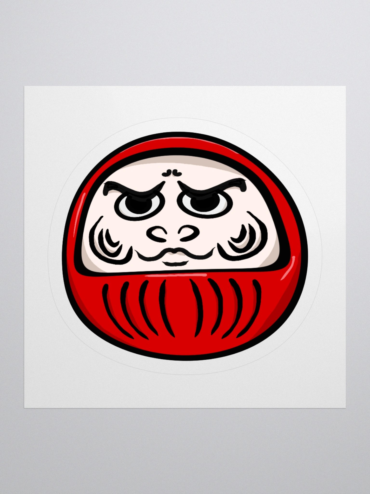 Daruma Doll Perseverance Stickers product image (3)