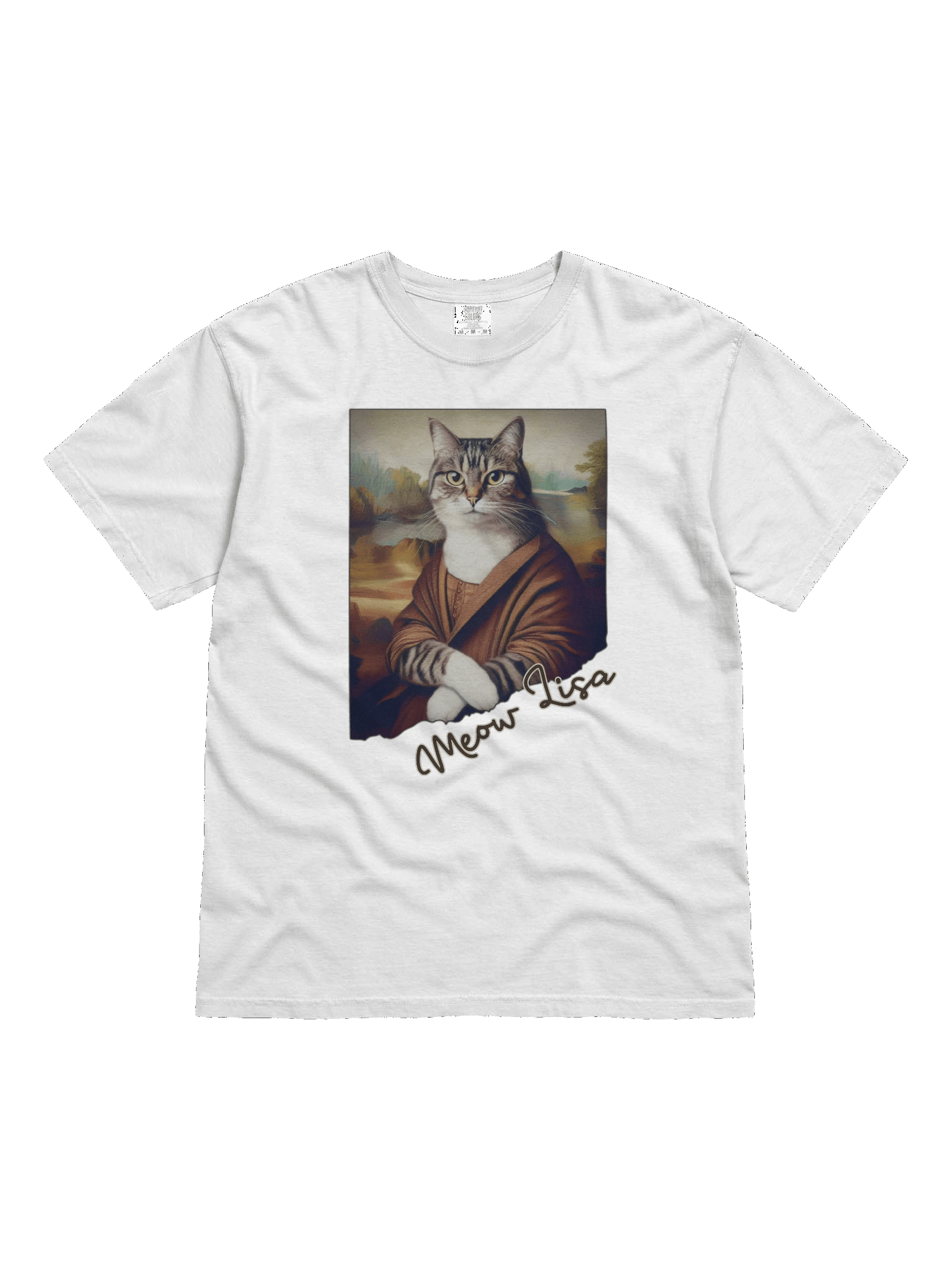 Meow Lisa Heavyweight T-Shirt product image (5)