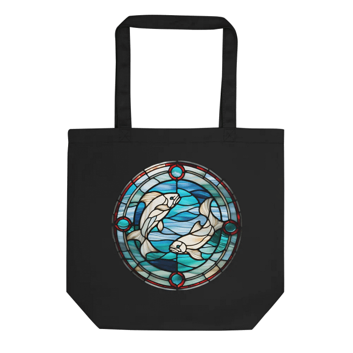 Spiritual Pisces - Unique Tote Bag Design - Circle Energy product image (1)