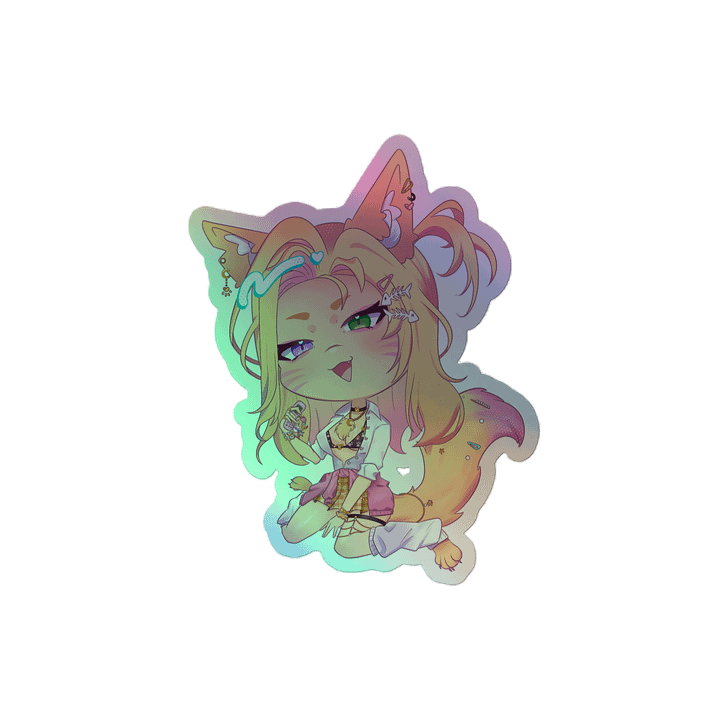 GyaRisi Chibi Holographic Sticker product image (2)