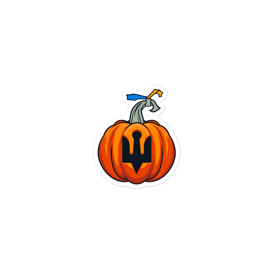 Pumpkin Trident Magnet product image (1)