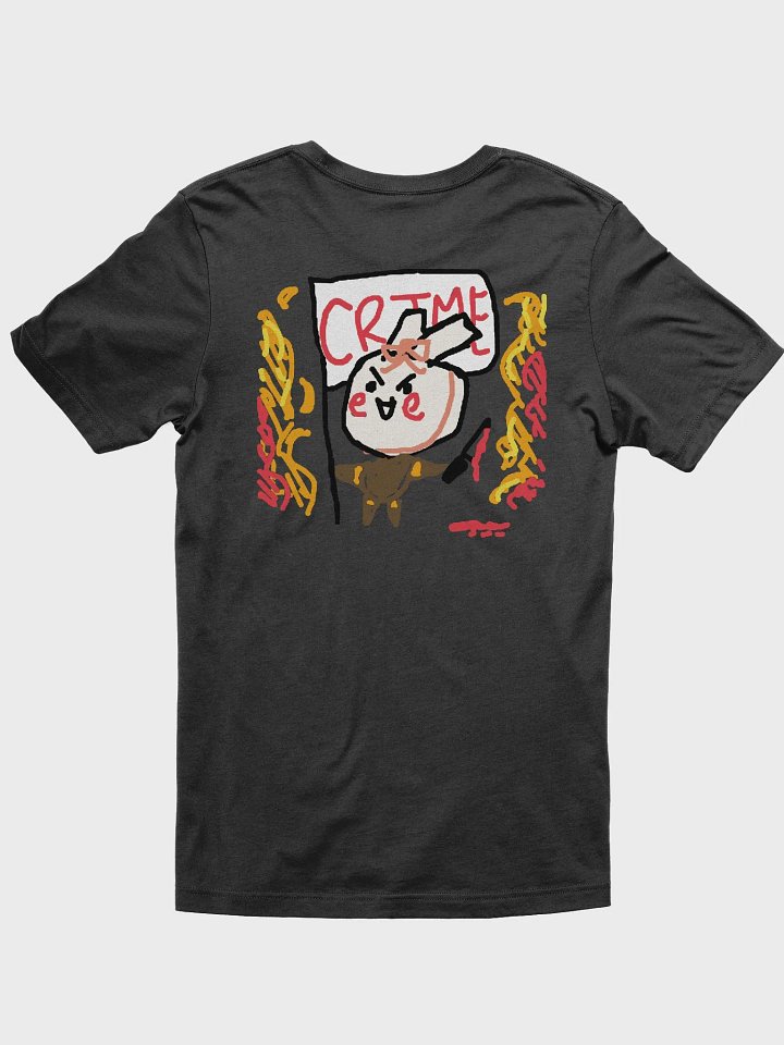 Pu Tea & Crime double sided t-shirt product image (10)