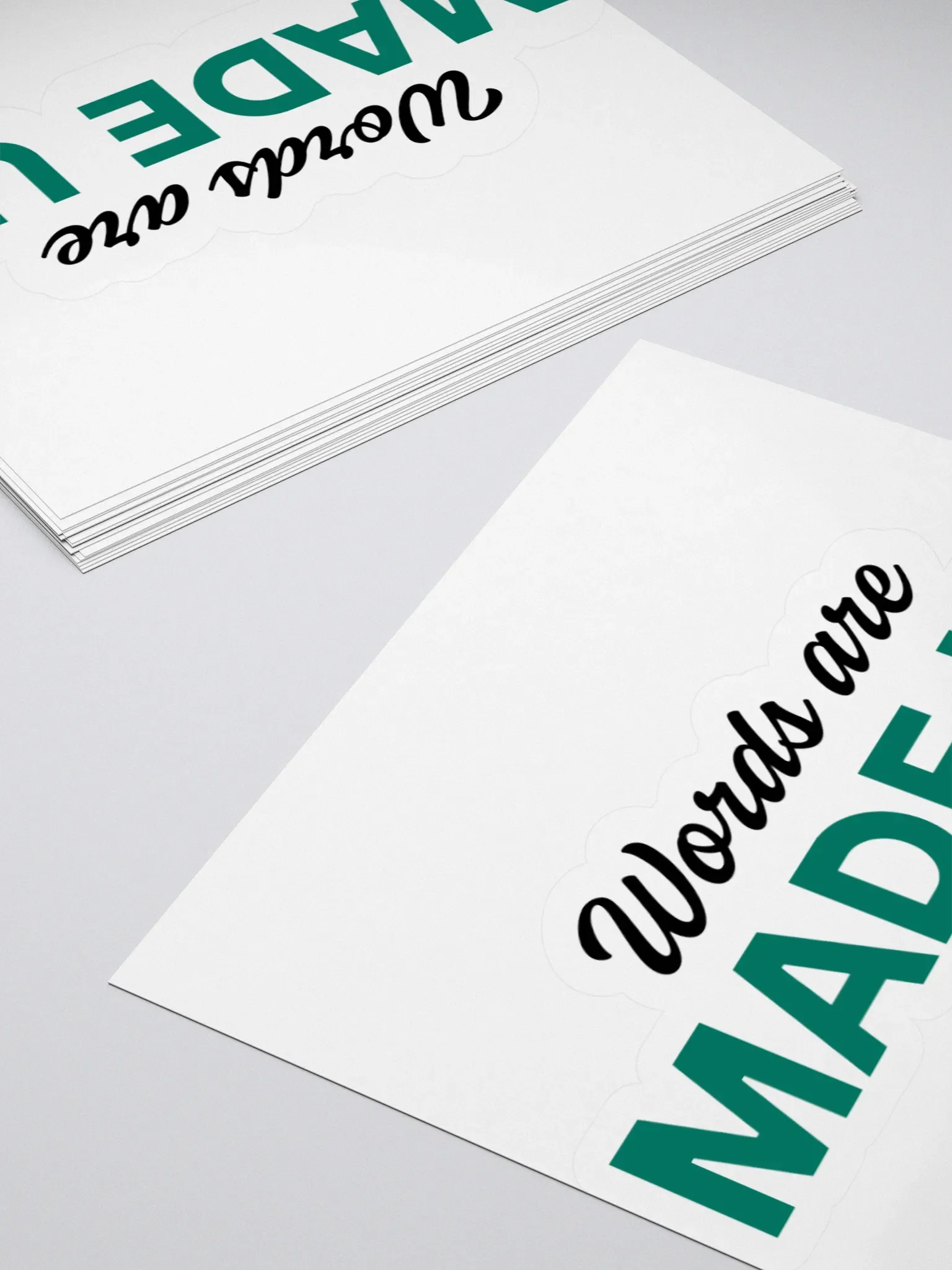 words are made up sticker product image (11)