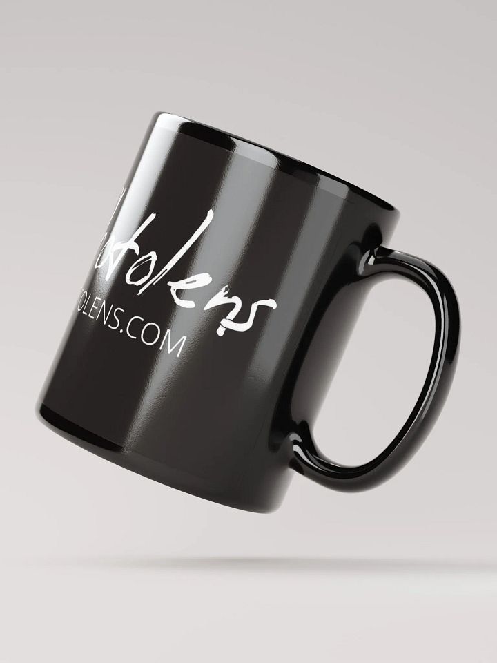 Taza negra brillante product image (3)