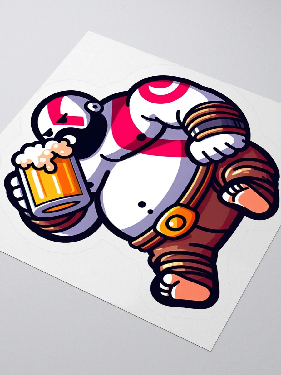 Big Kratos Sticker product image (9)