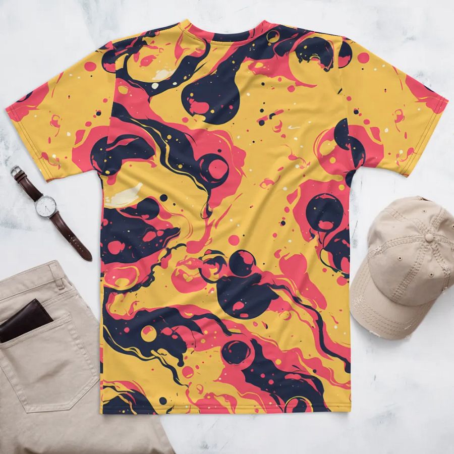 Vibrant Swirls Men's T-Shirt product image (6)