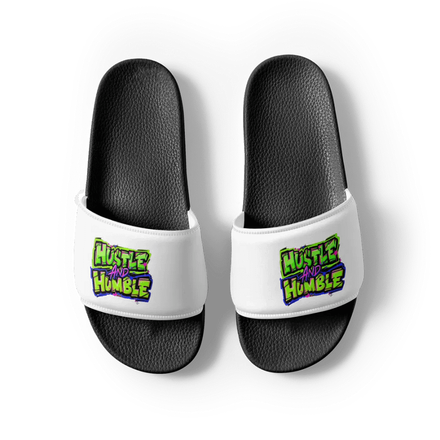 Odd Sox, Slide, Slip On Sandal Hustle & Humble, Soft, Comfortable, Unisex product image (5)