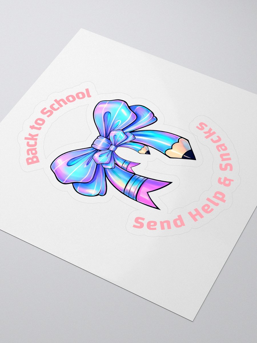 Iridescent Back to School Sticker Set product image (3)