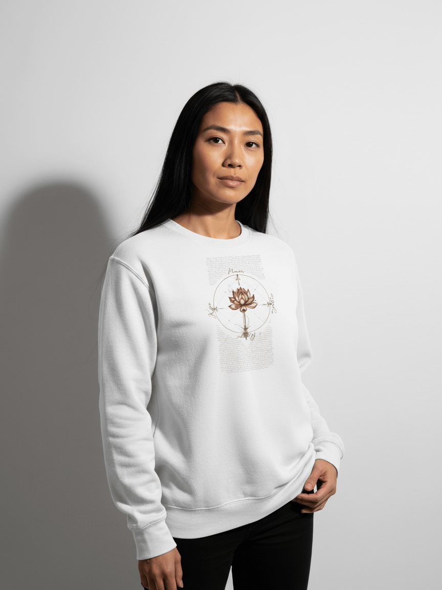 Nam Myoho Renge Kyo Lotus Sweatshirt | Buddhist Crewneck product image (1)