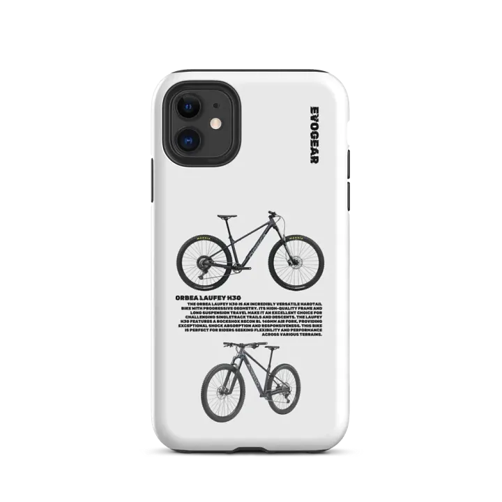 White Orbea Laufey H30 iPhone Case product image (2)
