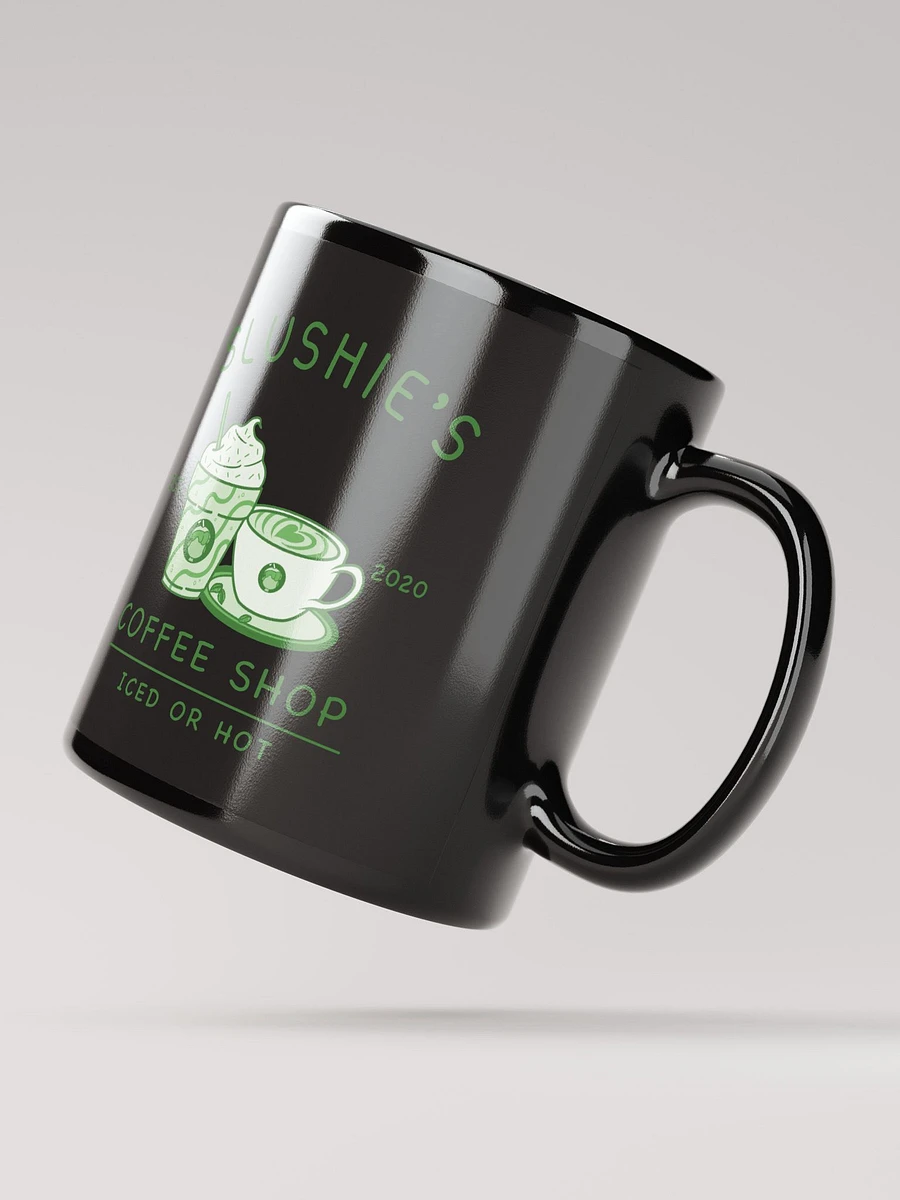 Slushie's Coffee Shop (Green) | Black Mug product image (4)