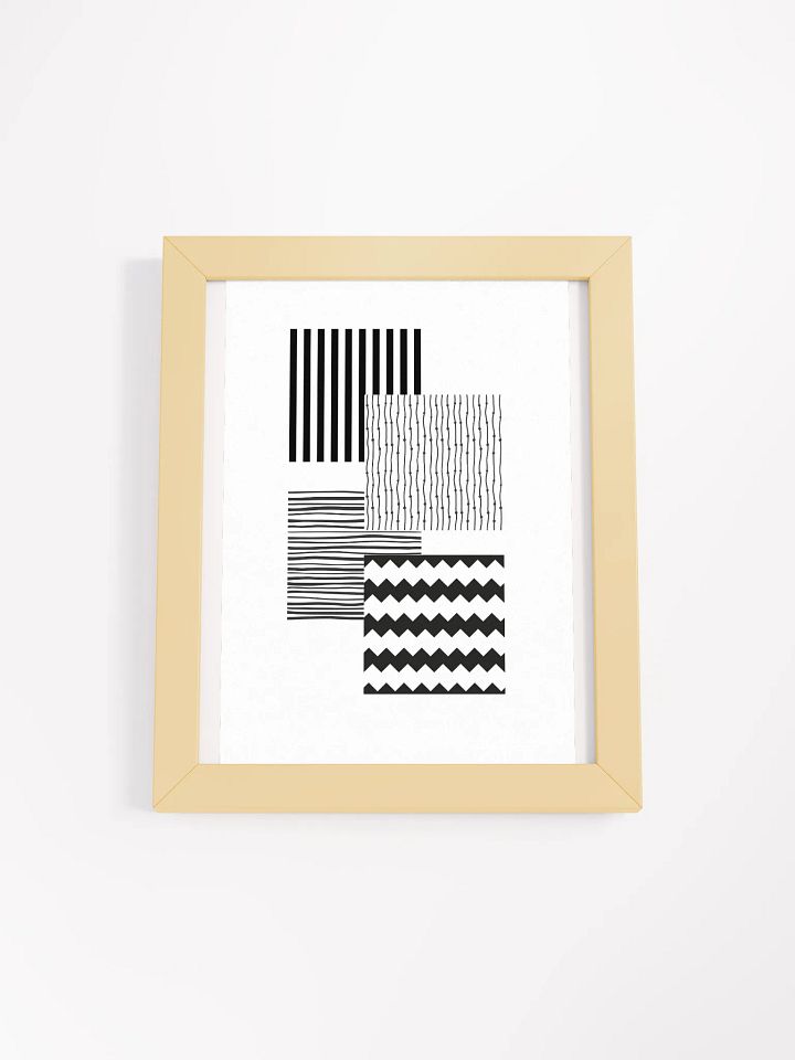 Eclectic Patterns Framed Poster product image (6)