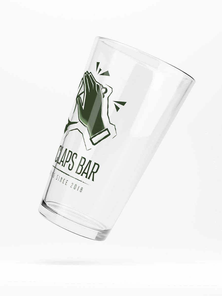 The Claps Bar - Pint Glass product image (5)