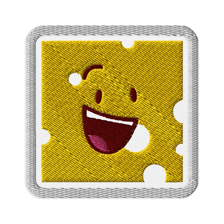 Cheese Slice Embroidered Patch product image (1)