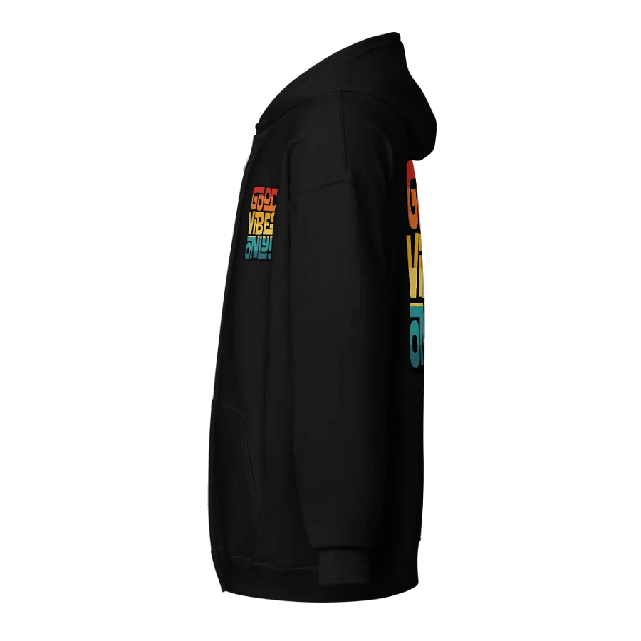 Good Vibes Only Vintage Sunset Zip Hoodie product image (3)