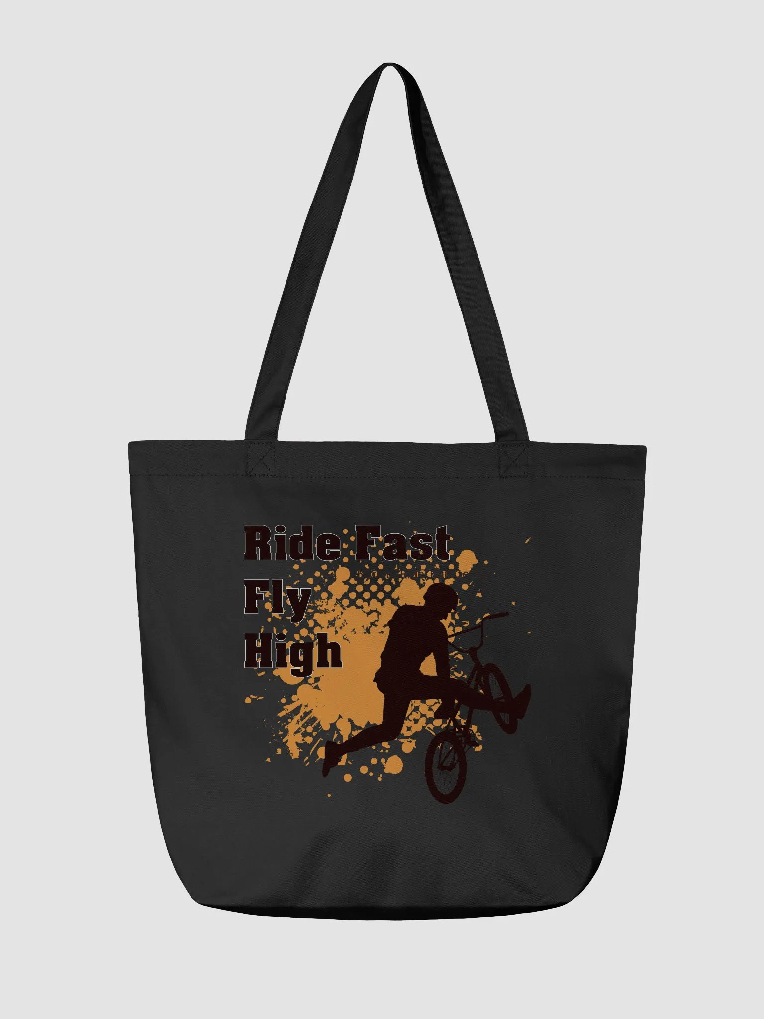 Ride Fast, Fly High Eco Tote Bag product image (4)