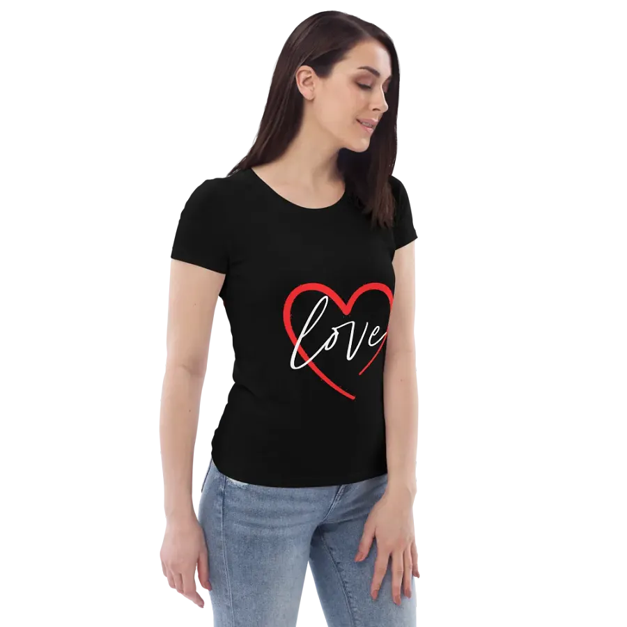 Love Graffiti Heart Women's Tee product image (8)