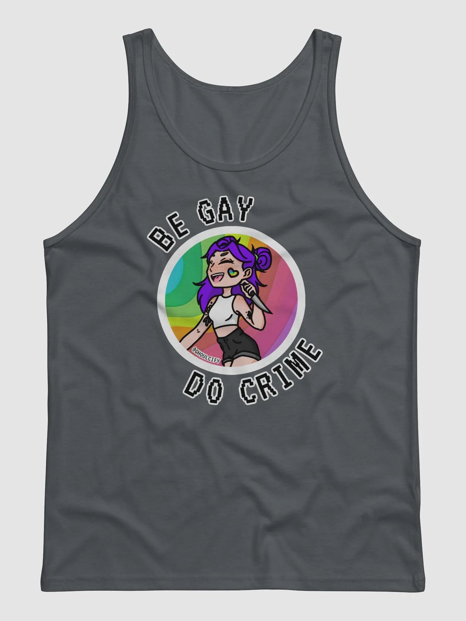 BE GAY, DO CRIME TANK product image (1)