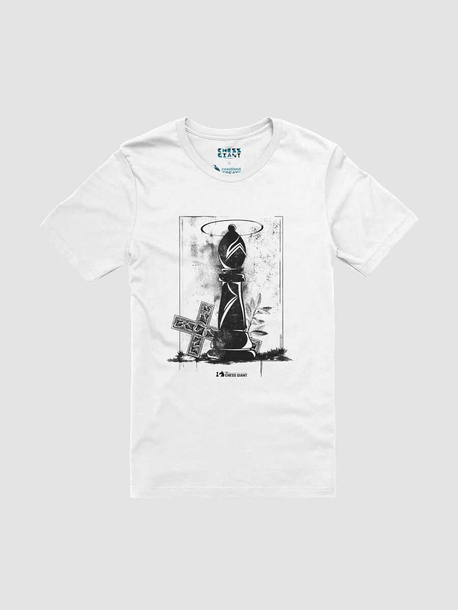 Grunge Chess: Bishop and Cross unisex t-shirt product image (1)