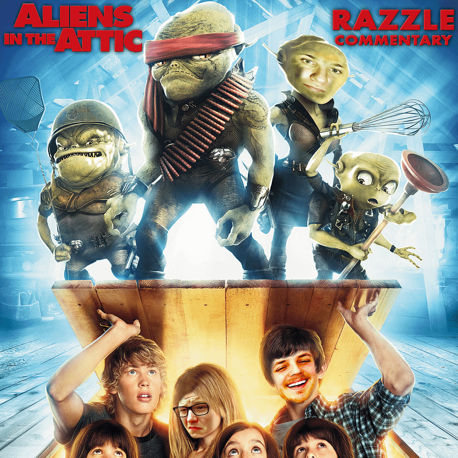 Aliens in the Attic - RAZZLE Commentary Full Audio Track product image (1)
