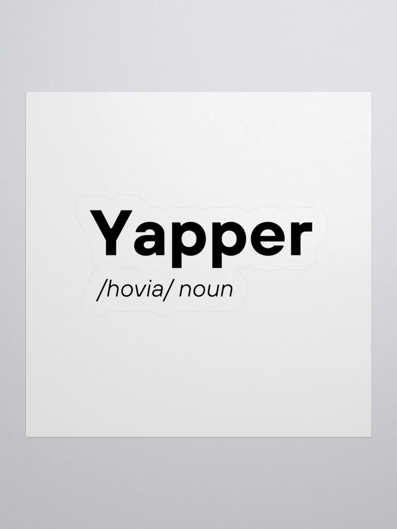 Yapper Sticker product image (4)