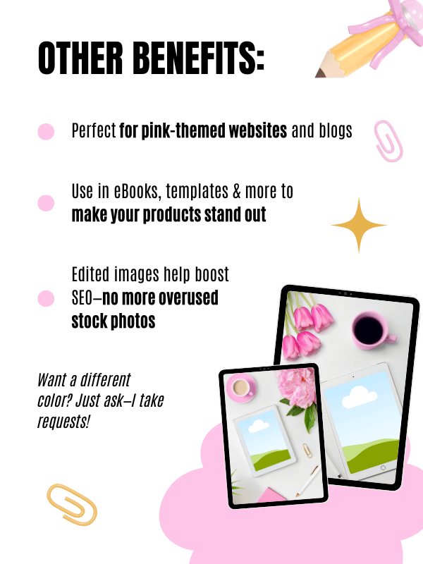 MRR/PLR Pink Stock Images product image (8)
