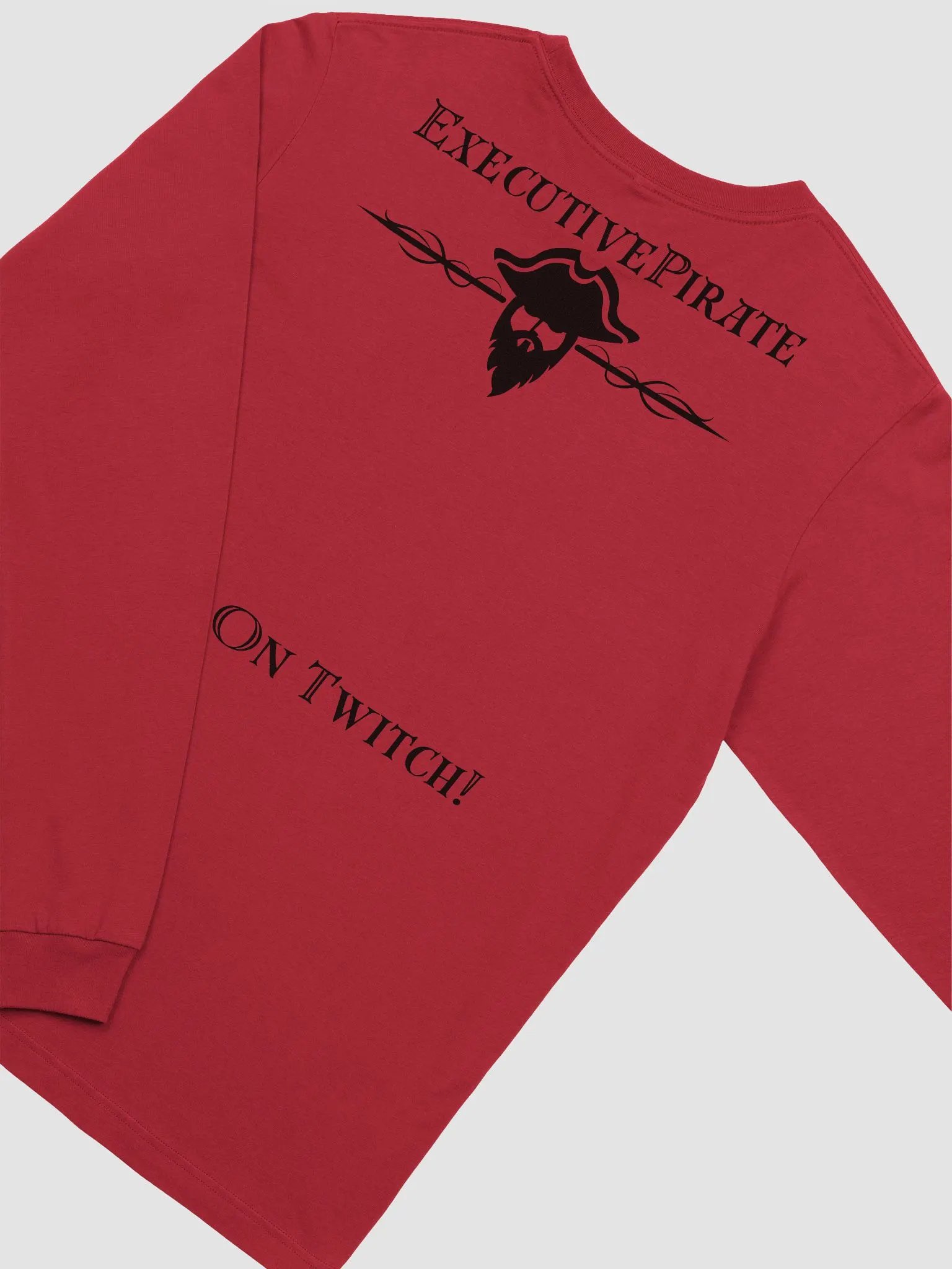 Corporate Motto Long Sleeve Red product image (4)