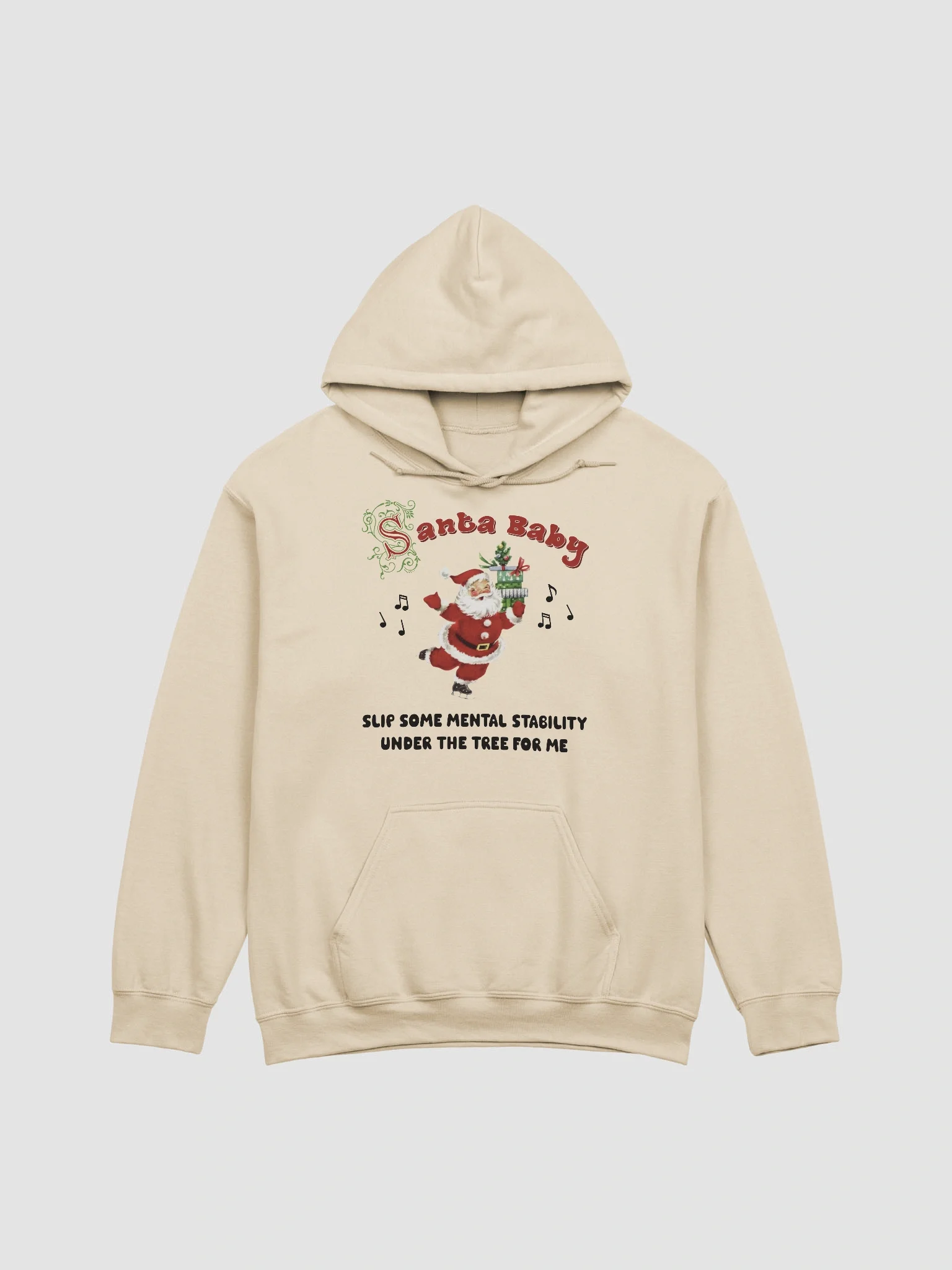 Santa baby mental stability Hoodie product image (7)