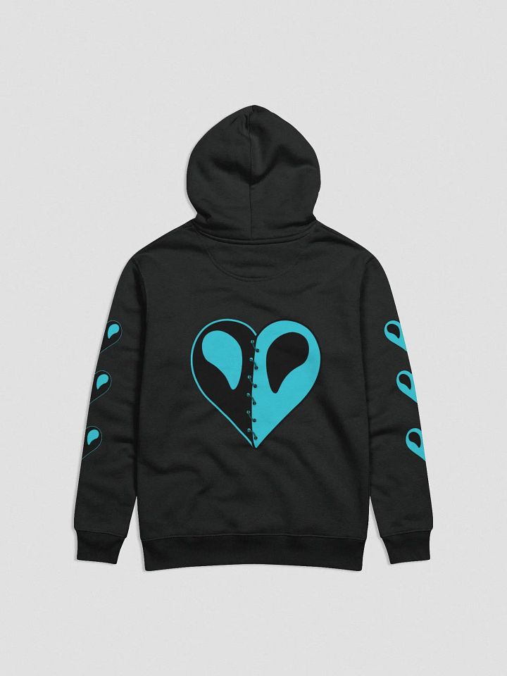 Stitched Broken Heart Full Sleeve Hoody product image (2)
