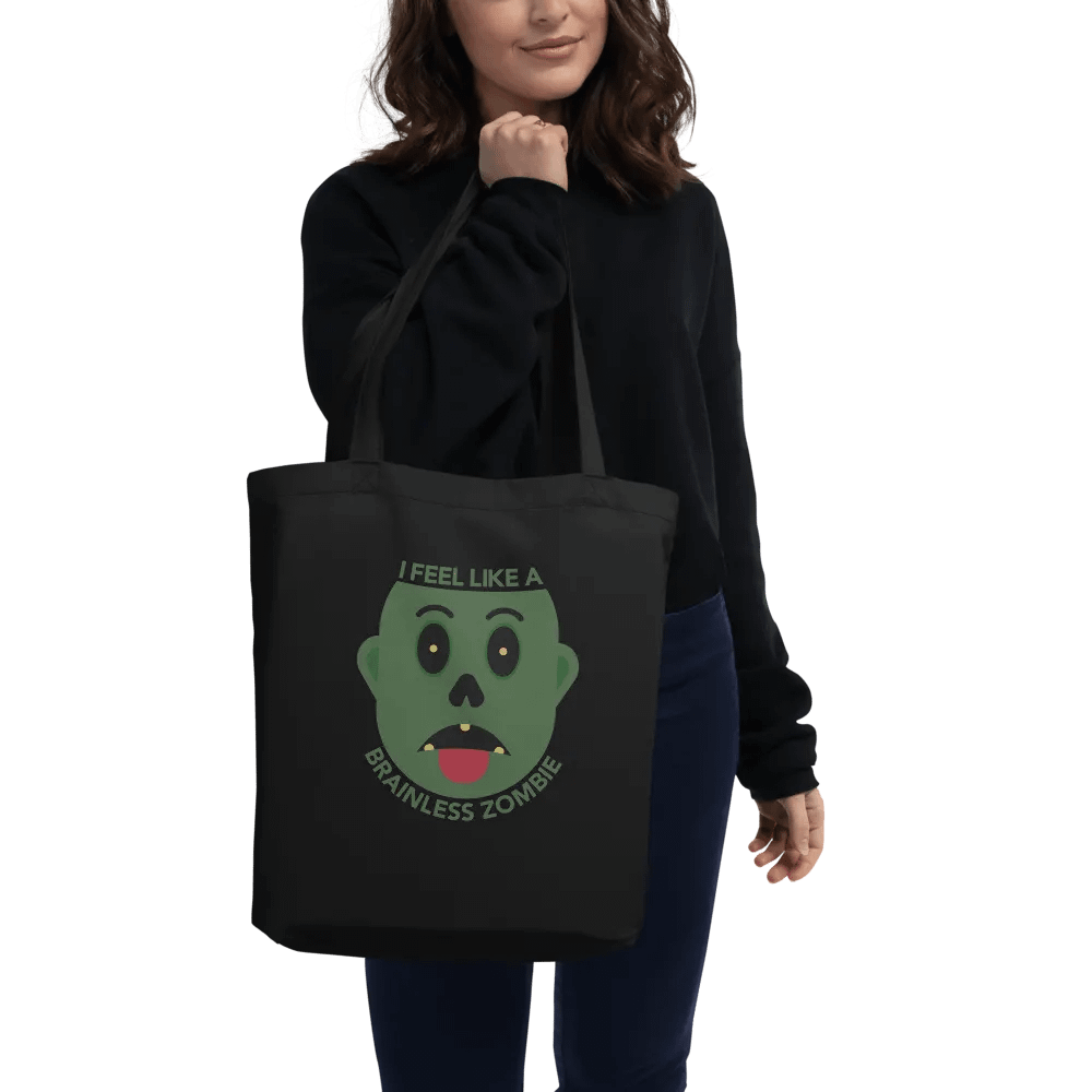 I Feel Like A Brainless Zombie Tote Bag product image (4)