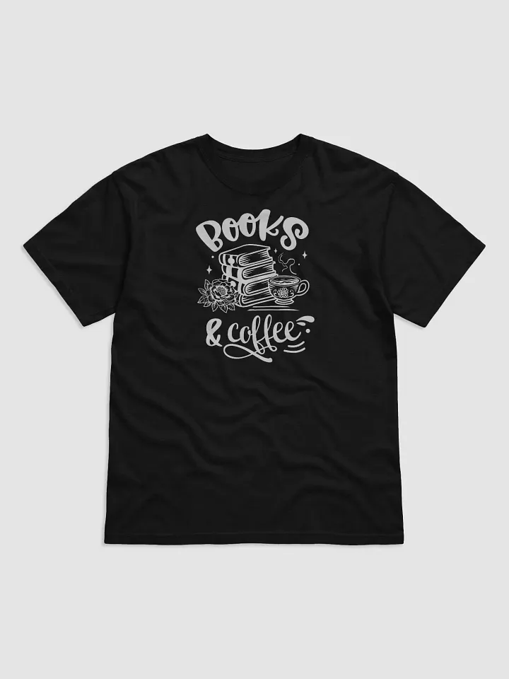Books & Coffee Tee product image (1)