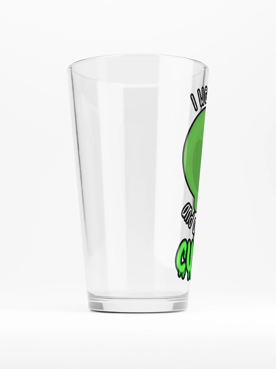 All I Got Was Cursed - Hunter - Pint Glass product image (2)