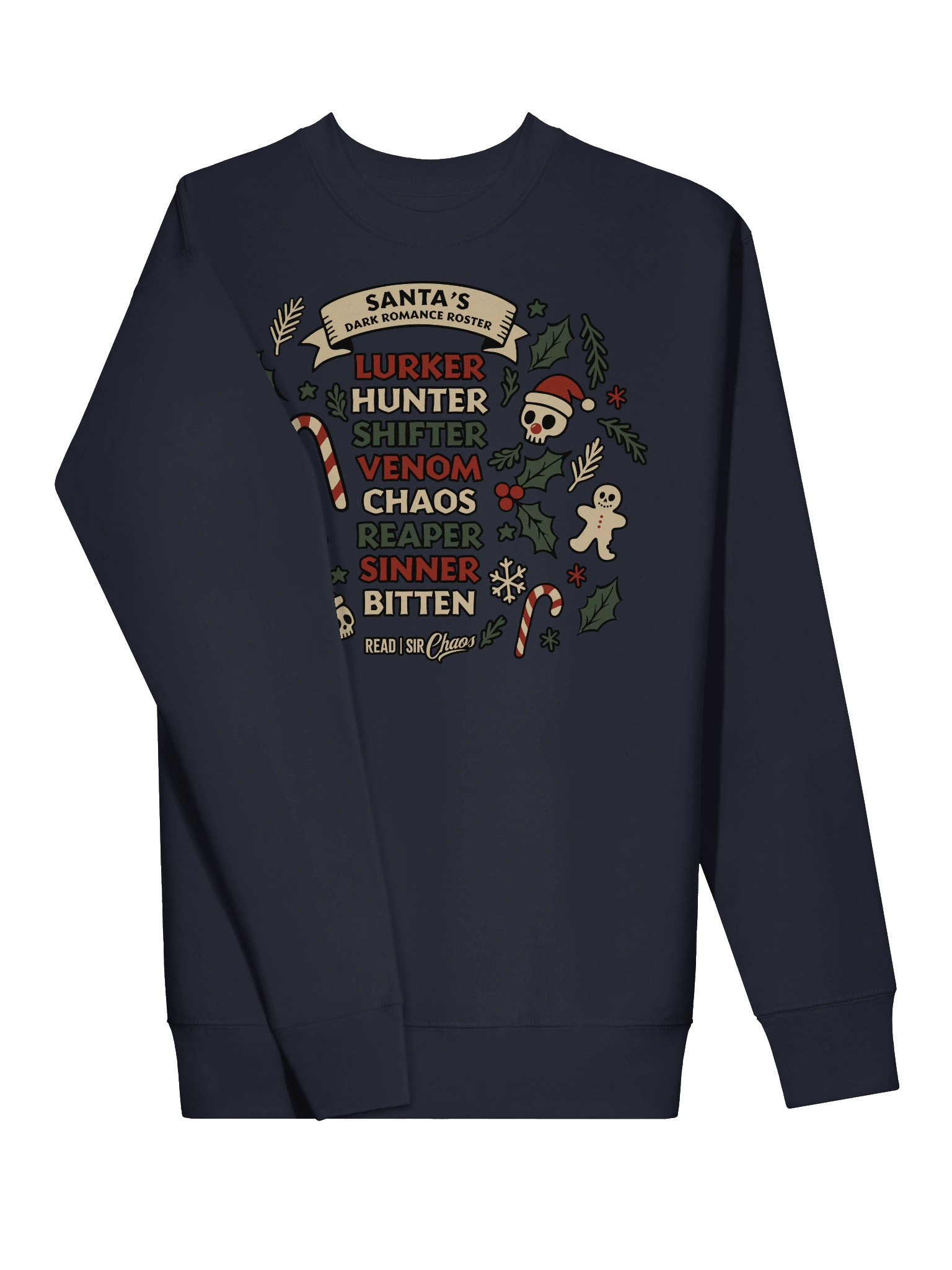 Santa's Dark Romance Roster Sweatshirt product image (19)